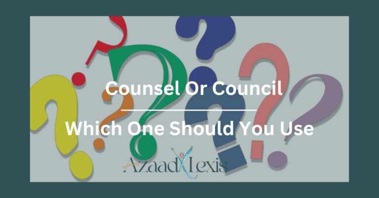 Counsel-Or-Council