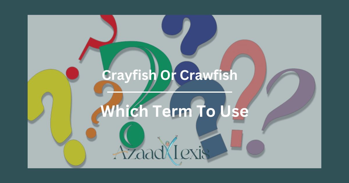 Crayfish-Or-Crawfish