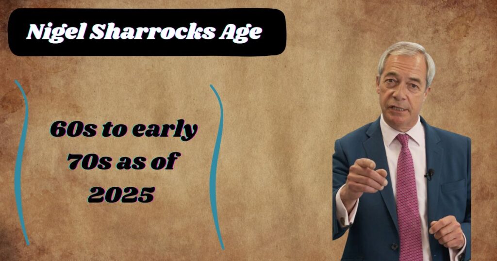 Nigel Sharrocks Age